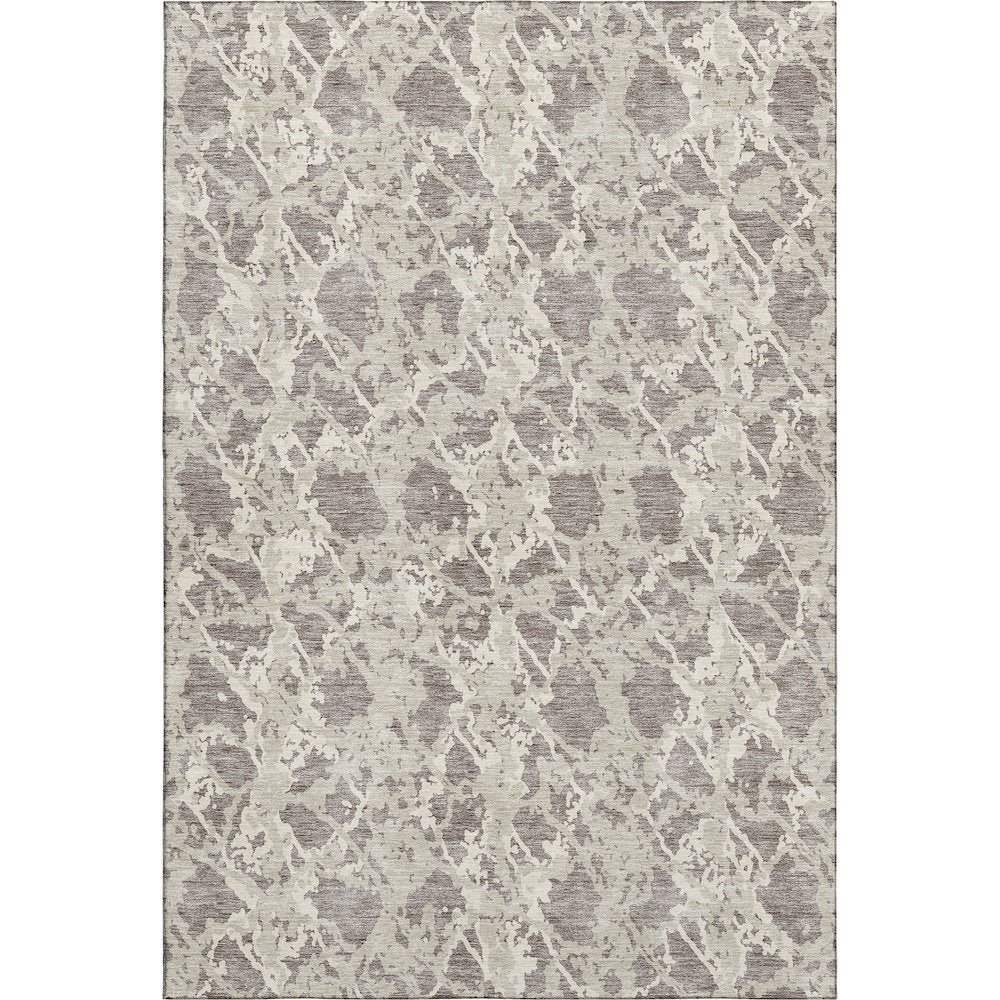 Premium Machine Washable Mayfield AMF969 Taupe 3' x 5' Rug