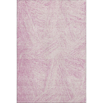 Premium Machine Washable Mayfield AMF991 Pink 3' x 5' Rug