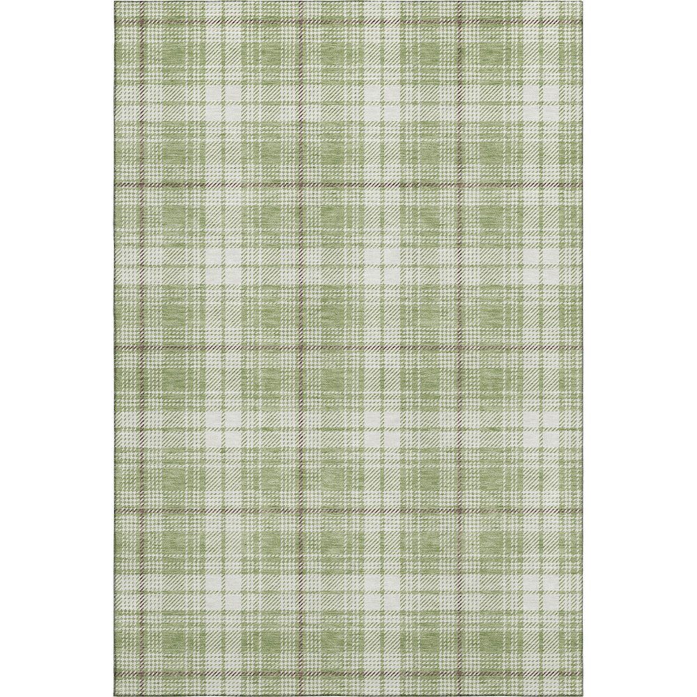 Premium Machine Washable Mayfield AMF993 Aloe 3' x 5' Rug