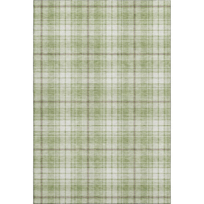 Premium Machine Washable Mayfield AMF993 Aloe 3' x 5' Rug