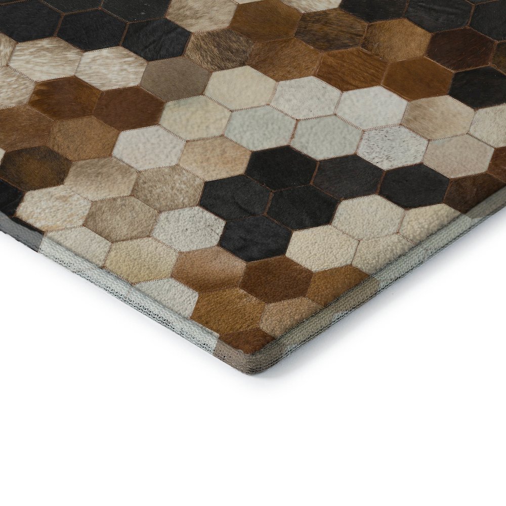 Luxury Washable Indoor/Outdoor Bozeman Dune 2'3" x 7'6" Runner Rug