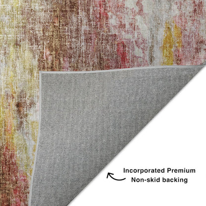 Luxury Washable Boca Blush 2'3" x 7'6" Runner Rug