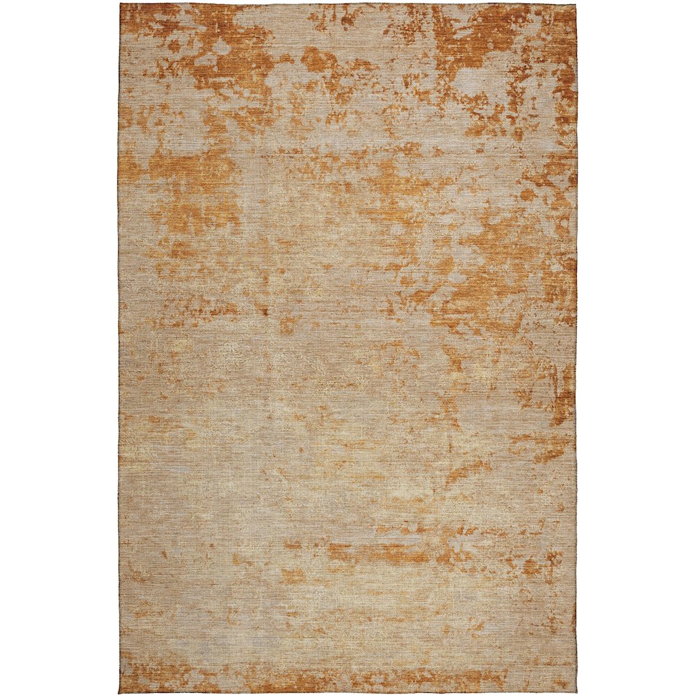 Luxury Washable Indoor/Outdoor Burano Copper 3' x 5' Rug