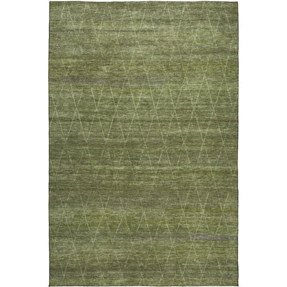 Luxury Washable Indoor/Outdoor Burano Olive 3' x 5' Rug