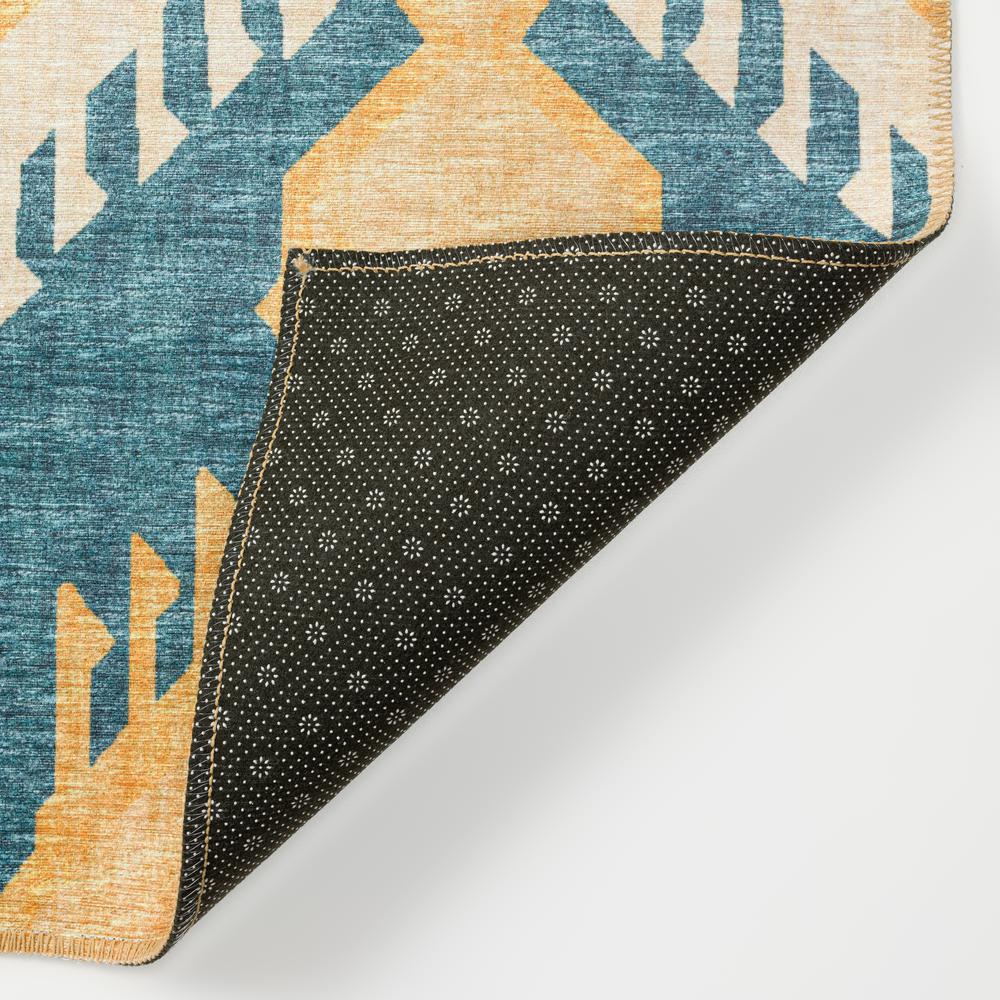 Indoor/Outdoor Sedona SN2 Marigold Washable 10' x 14' Rug