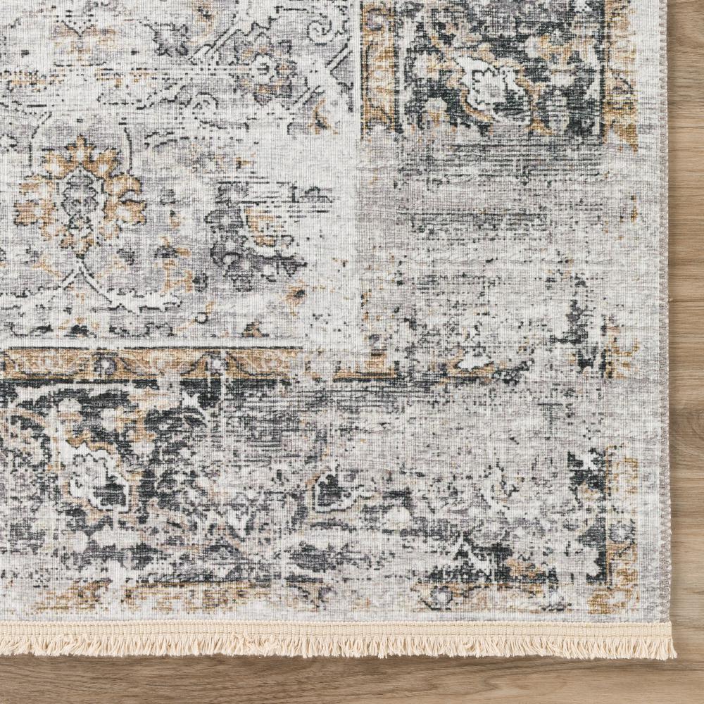 Indoor/Outdoor Marbella MB2 Linen Washable 2'3" x 10' Runner Rug