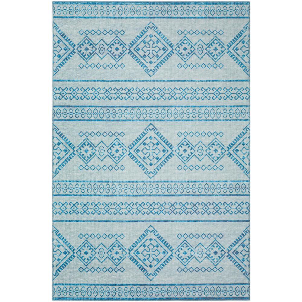 Indoor/Outdoor Sedona SN14 Sky Washable 3' x 5' Rug