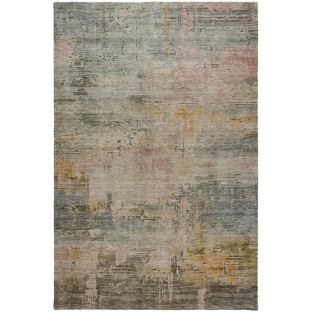 Luxury Washable Indoor/Outdoor Kochi Granite 3' x 5' Rug