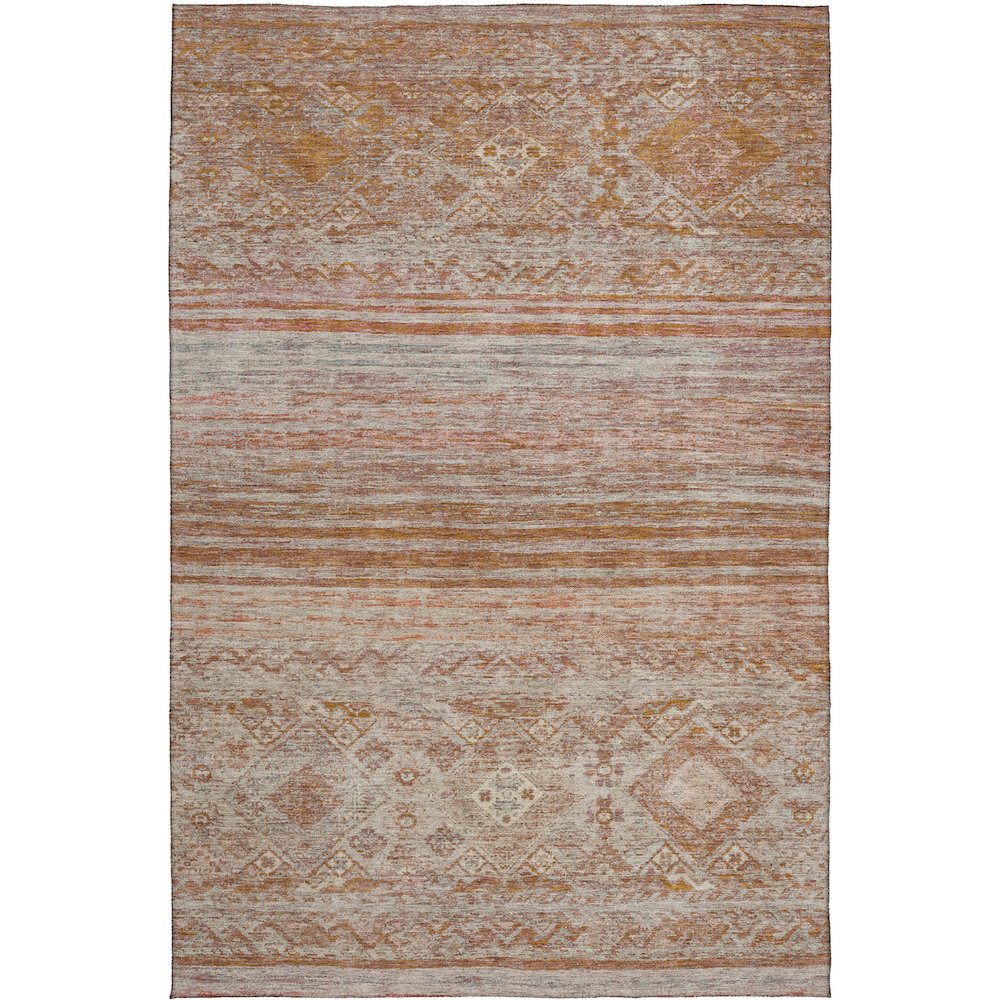 Indoor/Outdoor Karaj Copper 3' x 5' Rug