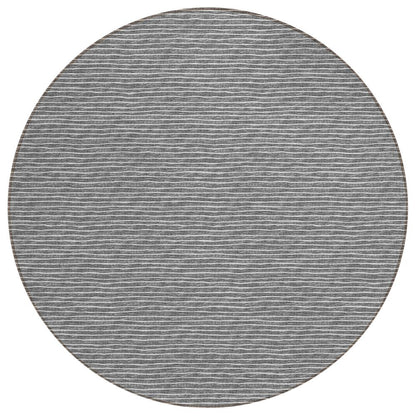 Indoor/Outdoor Laidley LA1 Grey Washable 4' x 4' Rug