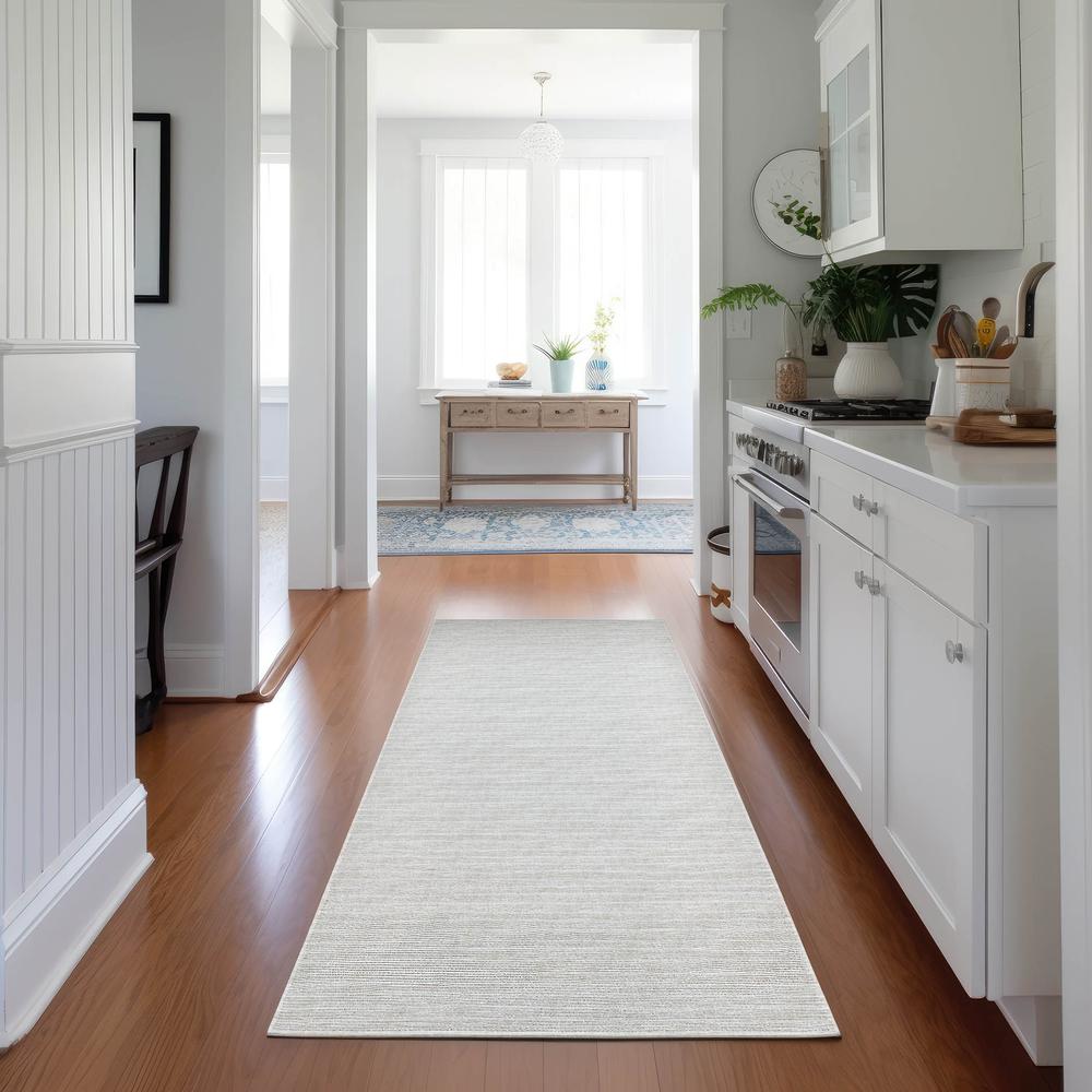 Indoor/Outdoor Laidley LA1 Linen Washable 2'3" x 12' Rug