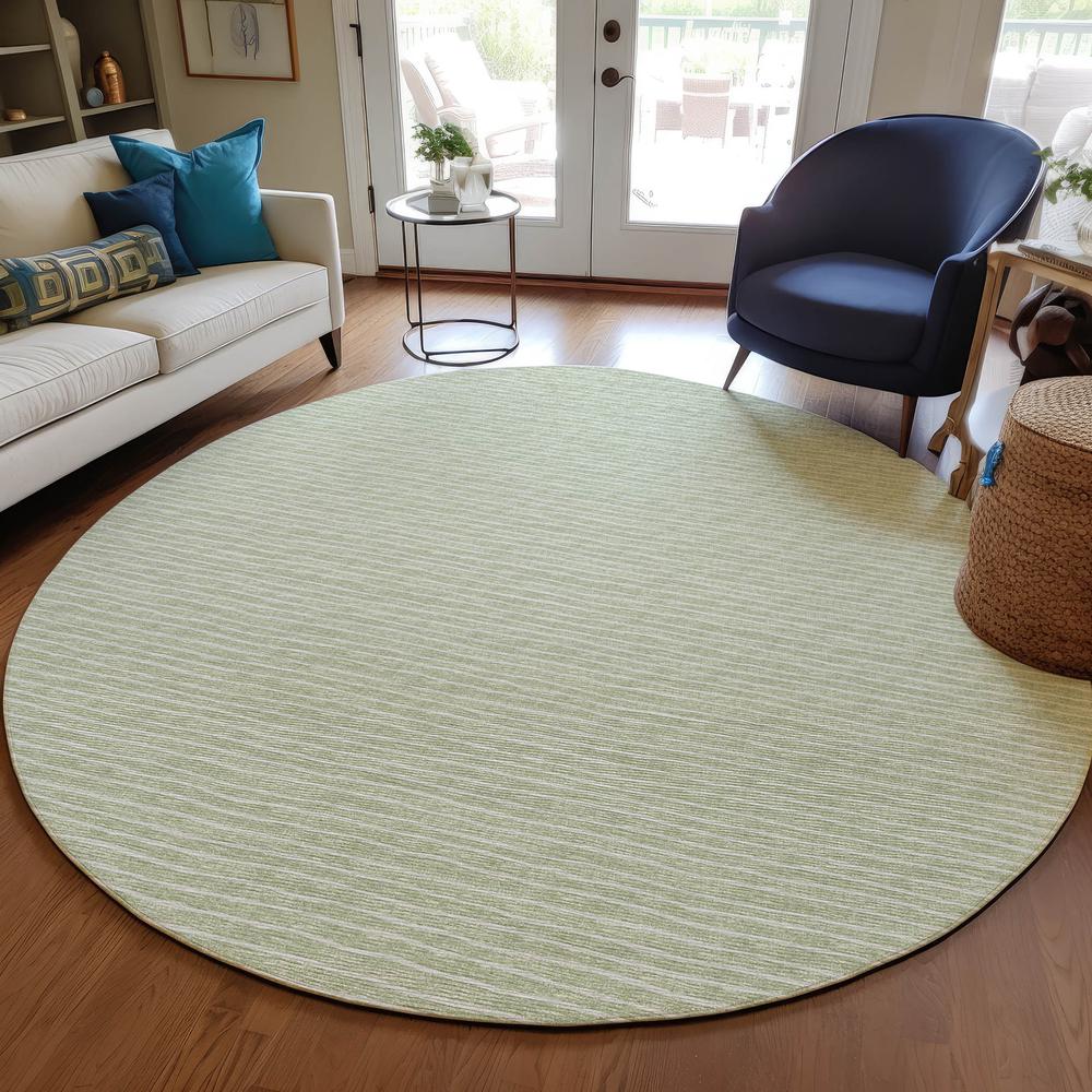 Indoor/Outdoor Laidley LA1 Mist Washable 4' x 4' Rug