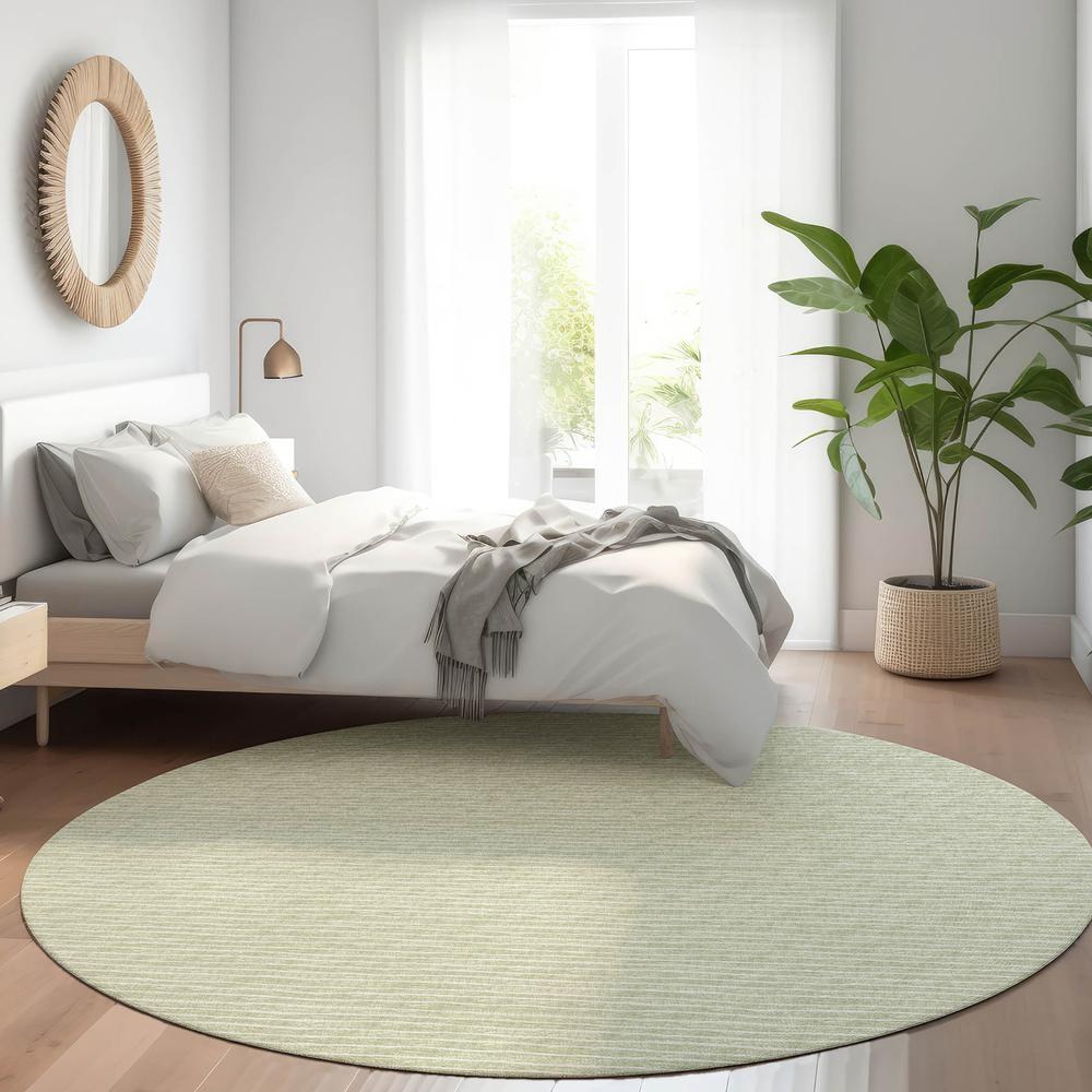 Indoor/Outdoor Laidley LA1 Mist Washable 4' x 4' Rug