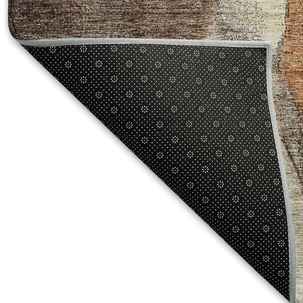 Machine Washable Indoor/Outdoor Neo Coffee 2'3" x 7'6" Runner Rug