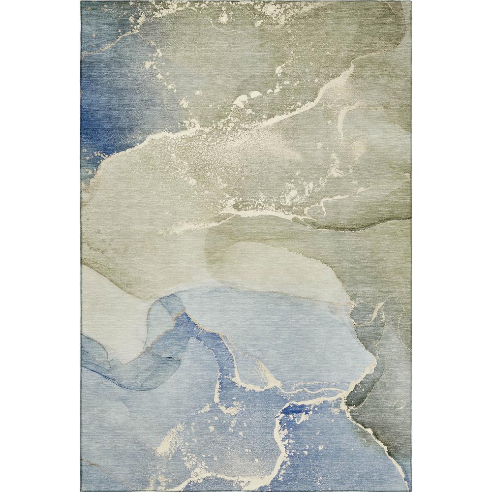 Luxury Washable Odyssey OY10 Sky 2'6" x 3'10" Rug
