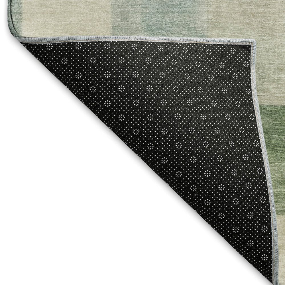 Machine Washable Indoor/Outdoor Pacifica Seafoam 2'3" x 7'6" Runner Rug