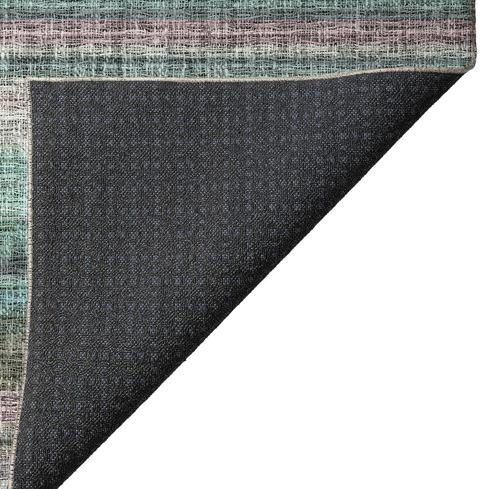 Luxury Washable Indoor/Outdoor Portico Sage 2'3" x 7'6" Runner Rug