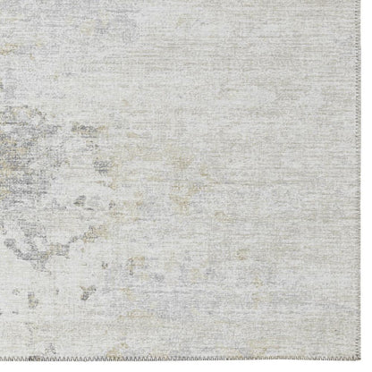 Indoor/Outdoor Accord AAC35 Ivory Washable 1'8" x 2'6" Rug