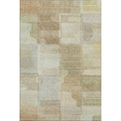 Luxury Washable Indoor/Outdoor Ravenna Beige 3' x 5' Rug