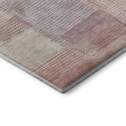 Luxury Washable Indoor/Outdoor Ravenna Blush 2'3" x 7'6" Runner Rug
