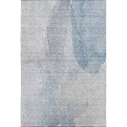 Luxury Washable Indoor/Outdoor Ravenna Sky 3' x 5' Rug