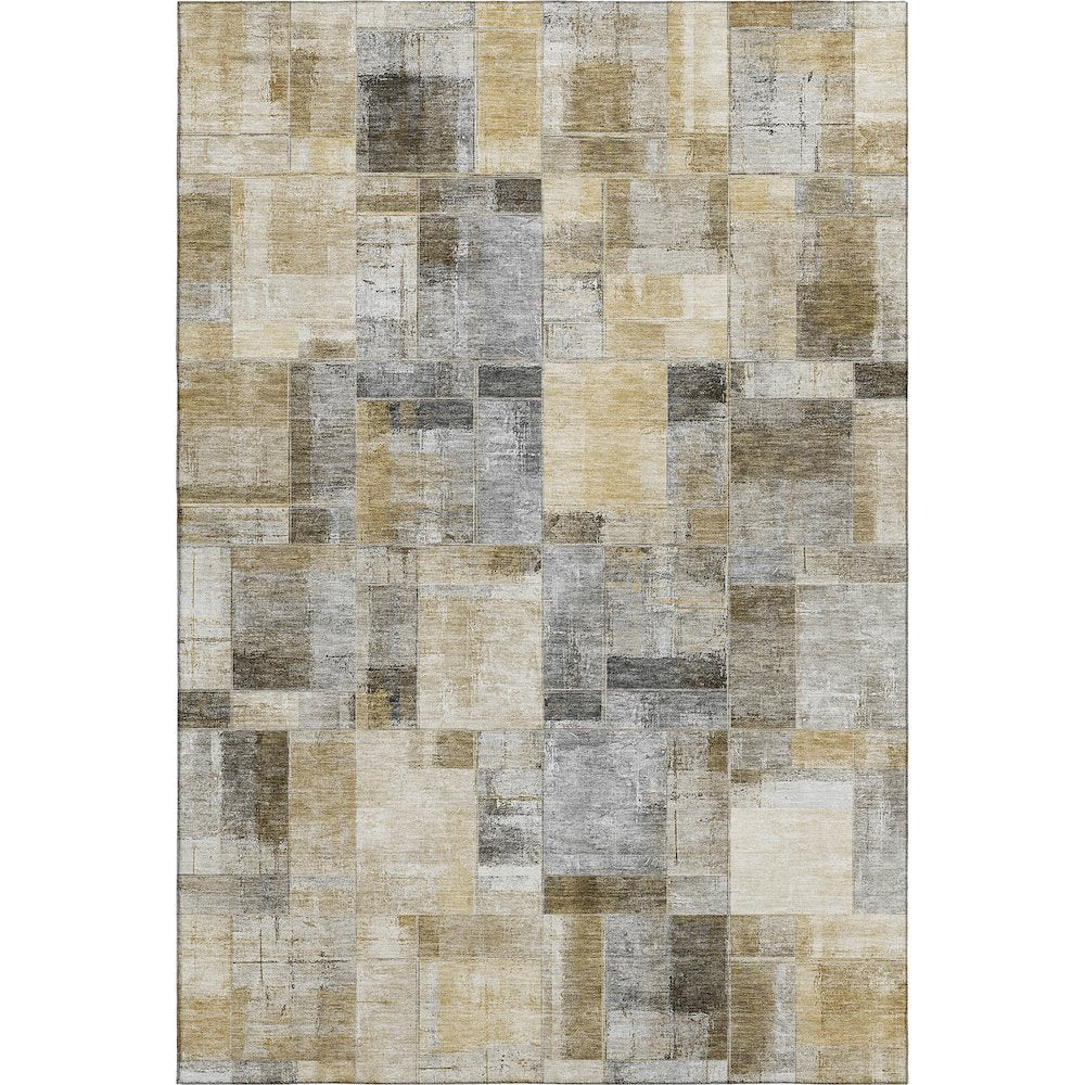 Luxury Washable Indoor/Outdoor Ravenna Granite 3' x 5' Rug