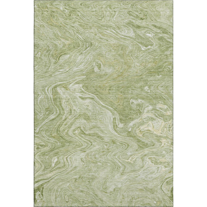 Luxury Washable Indoor/Outdoor Ravenna Sage 3' x 5' Rug