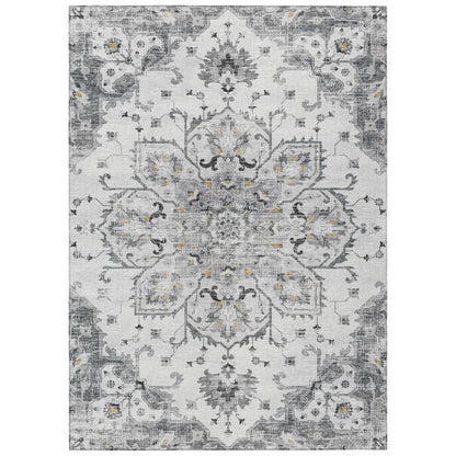 Indoor/Outdoor Marbella MB3 Linen Washable 5' x 7'6" Rug