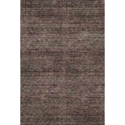 Luxury Washable Indoor/Outdoor Soft Essentials SE1 Brown 3' x 5' Rug