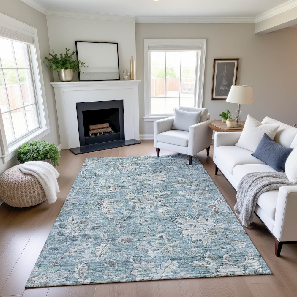 Indoor/Outdoor Silk Road Baltic 3' x 5' Rug