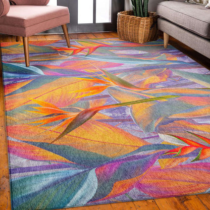 Indoor/Outdoor Tropics TC14 Passion Washable 2'6" x 3'10" Rug