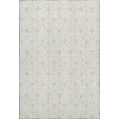 Luxury Washable Indoor/Outdoor The Reserve Ivory 3' x 5' Rug