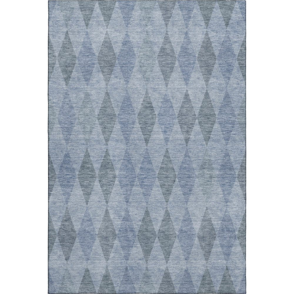 Luxury Washable Indoor/Outdoor The Reserve Denim 3' x 5' Rug