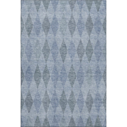 Luxury Washable Indoor/Outdoor The Reserve Denim 3' x 5' Rug