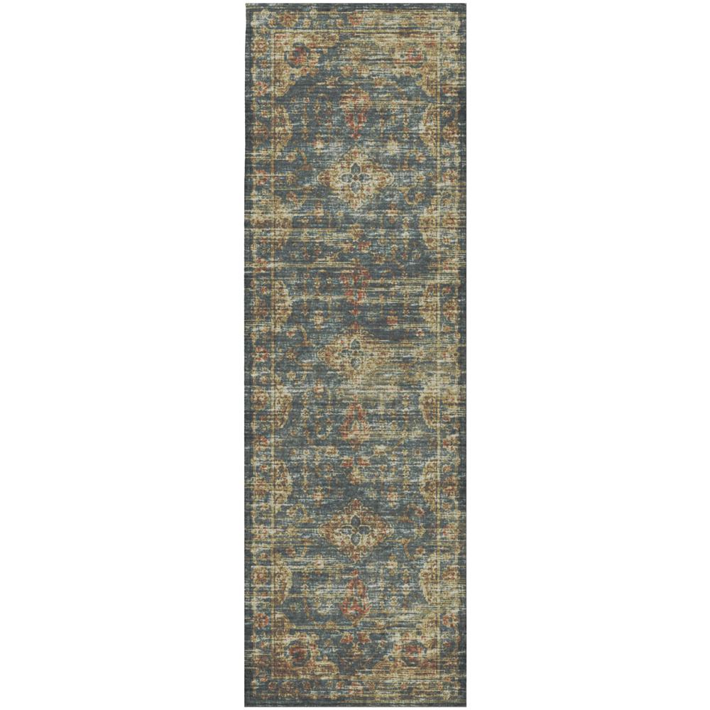 Tuscany TU13 Teal 2'6" x 12' Rug