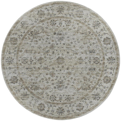 Tuscany TU3 Ivory 4' x 4' Rug