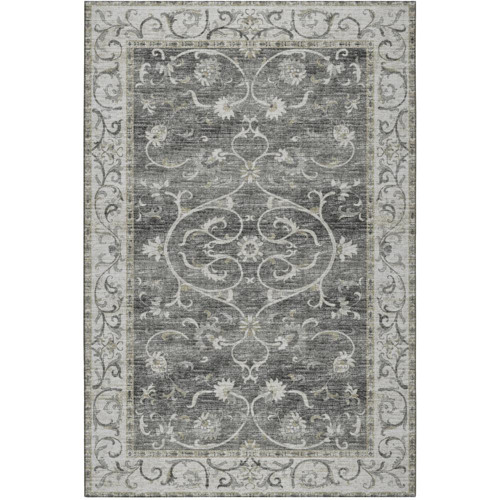 Tuscany TU6 Charcoal 3' x 5' Rug