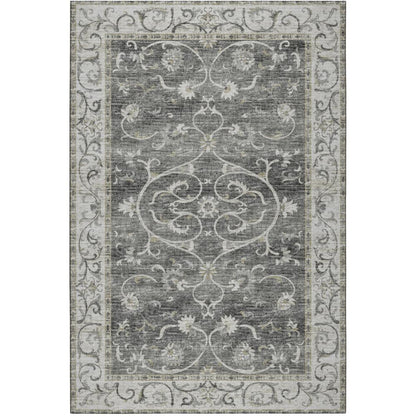 Tuscany TU6 Charcoal 3' x 5' Rug