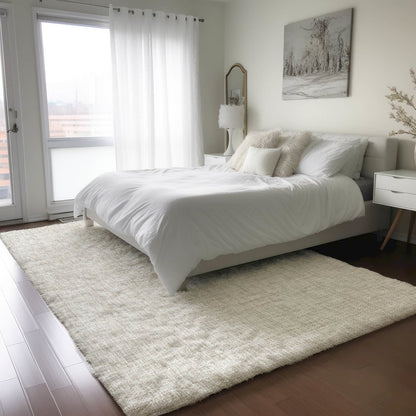 Luxury Washable Voyage VY1 Ivory 3' x 5' Rug