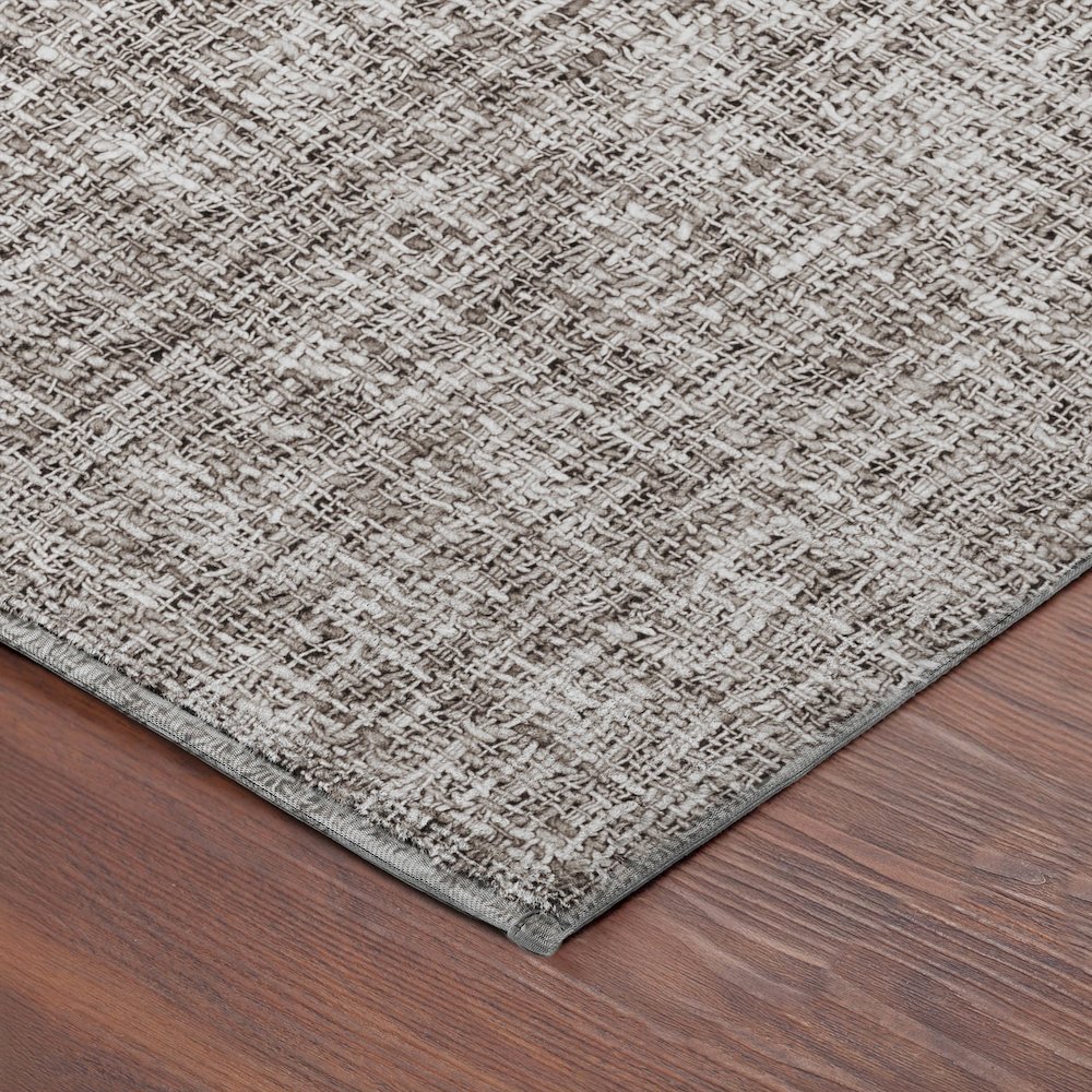 Luxury Washable Voyage VY1 Brown 2'3" x 7'6" Runner Rug