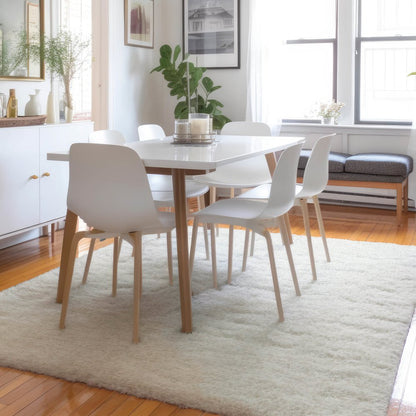 Luxury Washable Voyage VY2 Ivory 3' x 5' Rug