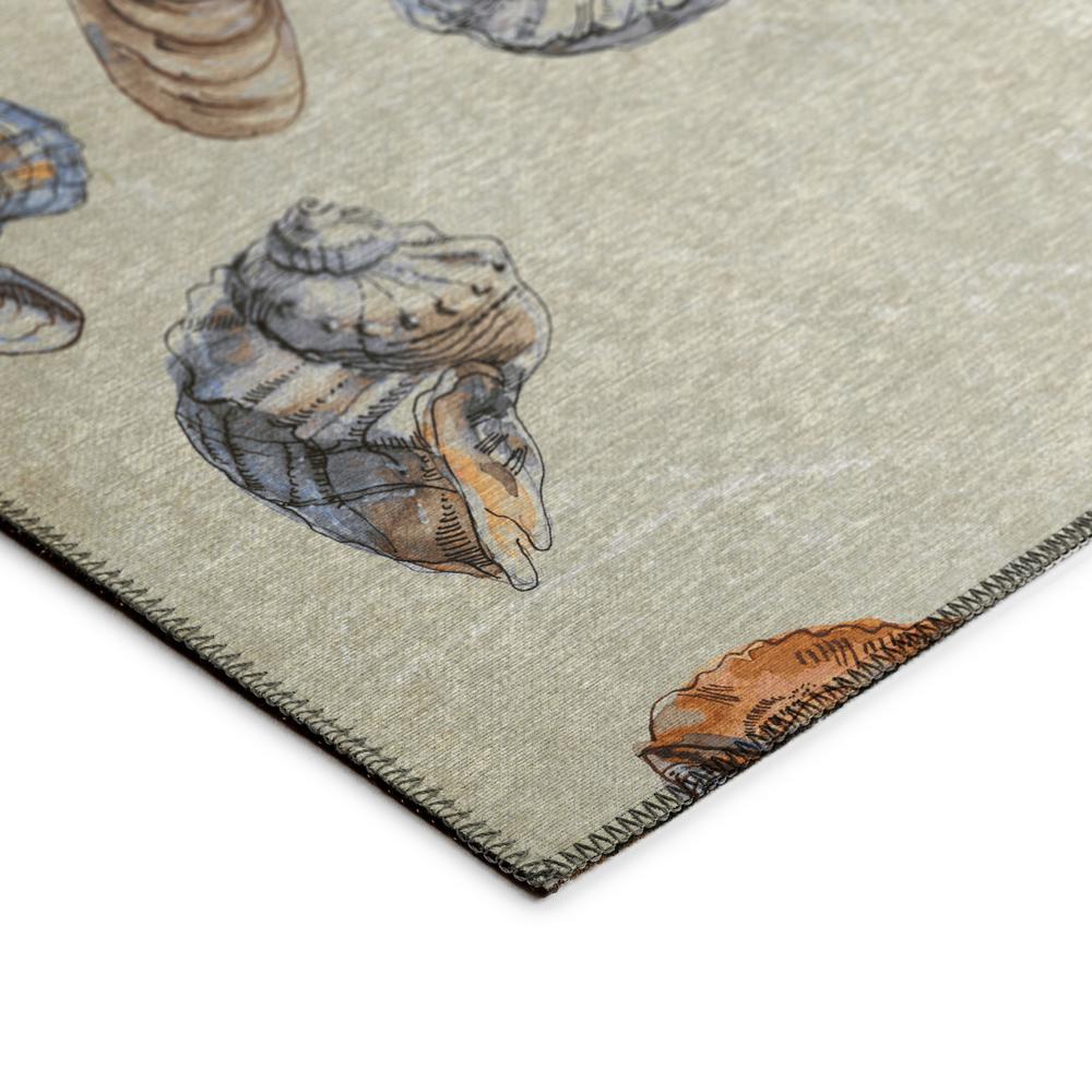 Indoor/Outdoor Seabreeze SZ9 Ivory Washable 10' x 14' Rug