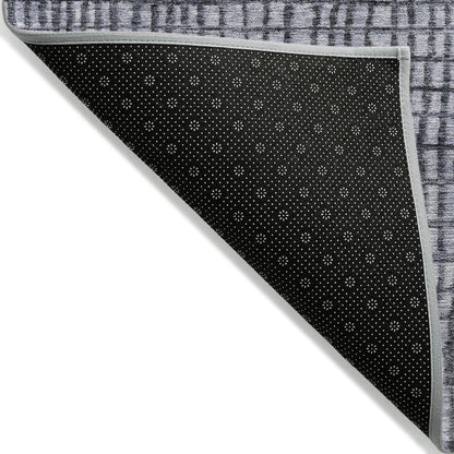Machine Washable Indoor/Outdoor Chantille Denim 2'6" x 3'10" Rug