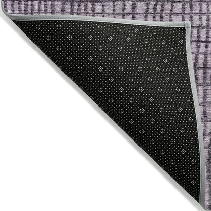 Machine Washable Indoor/Outdoor Chantille Plum 2'6" x 3'10" Rug
