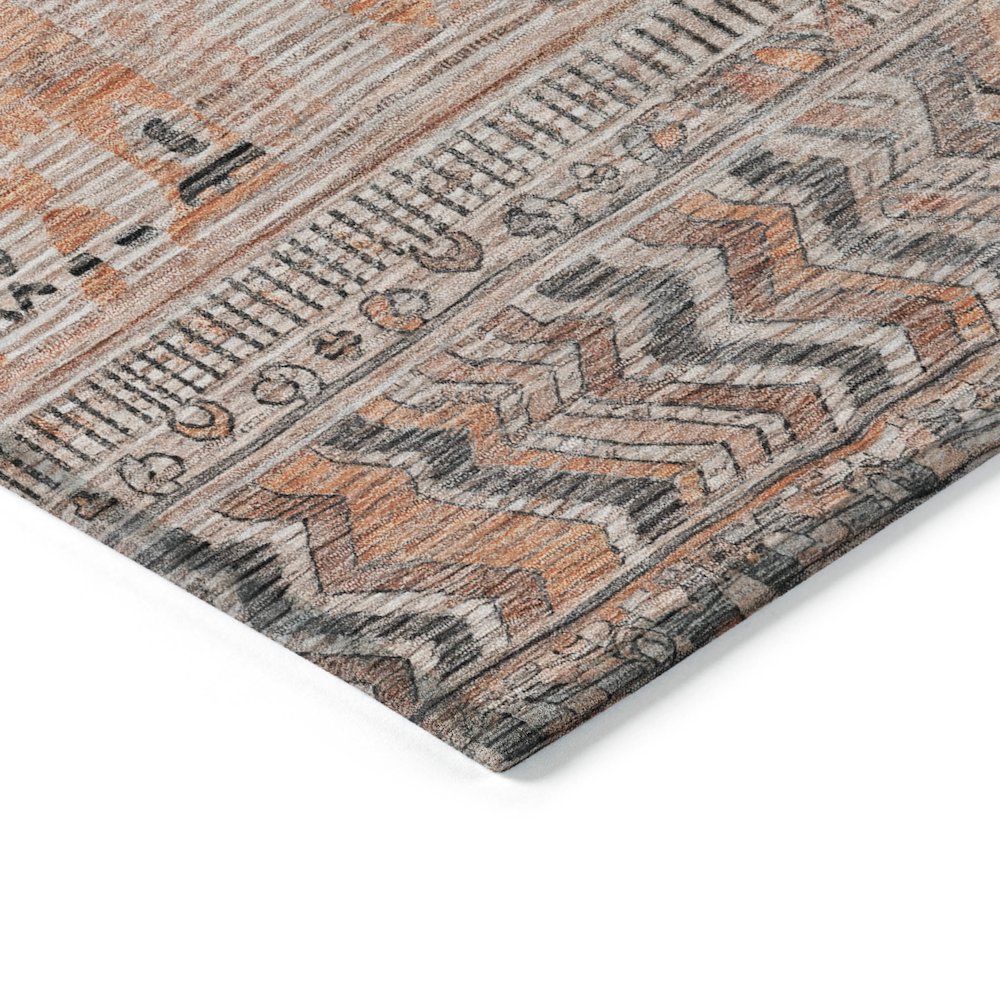 Machine Washable Indoor/Outdoor Chantille Terracotta 2'6" x 3'10" Rug