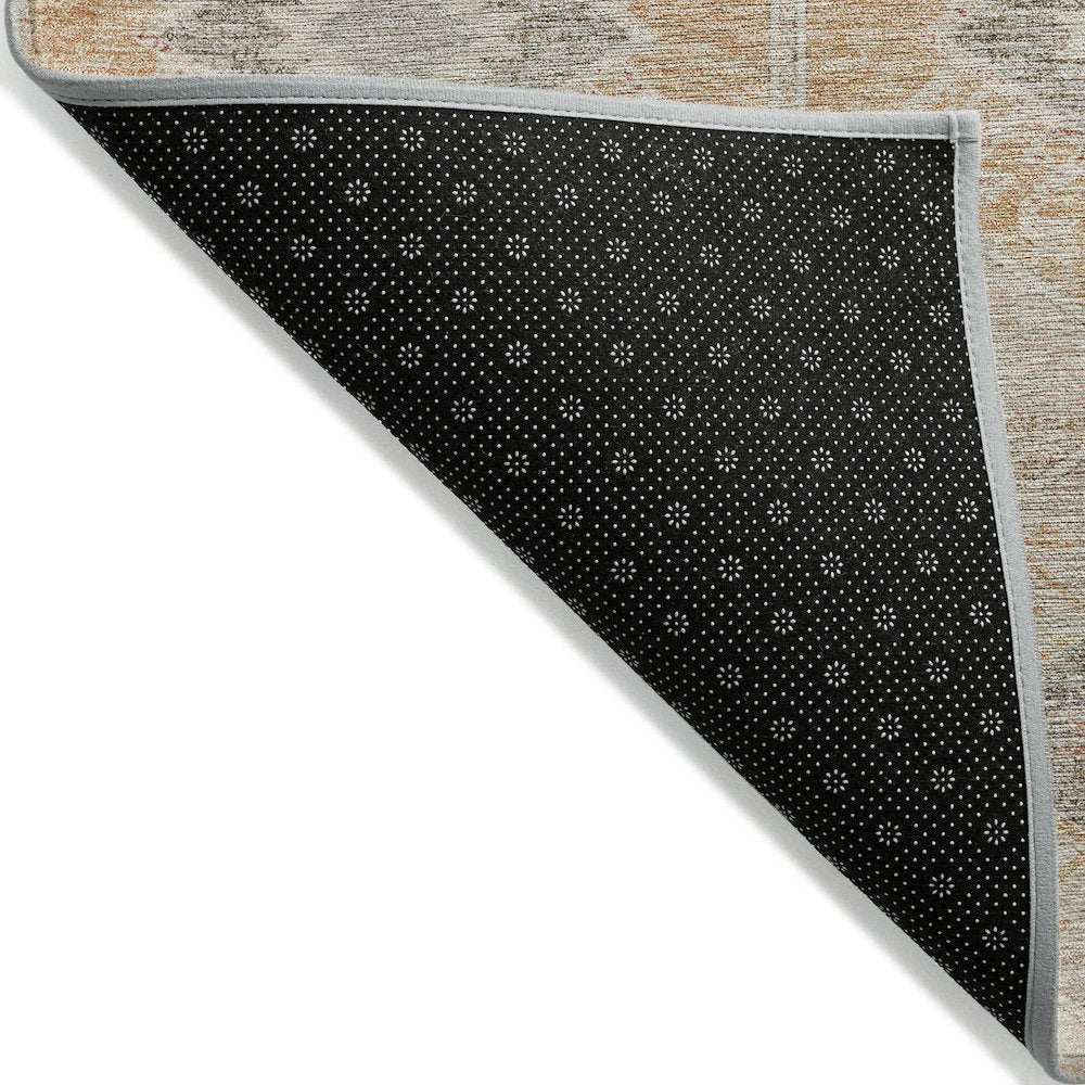 Machine Washable Indoor/Outdoor Chantille Copper 2'6" x 3'10" Rug
