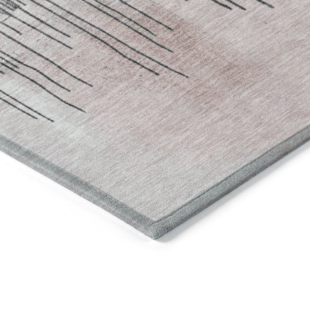 Machine Washable Indoor/Outdoor Chantille Blush 2'6" x 3'10" Rug