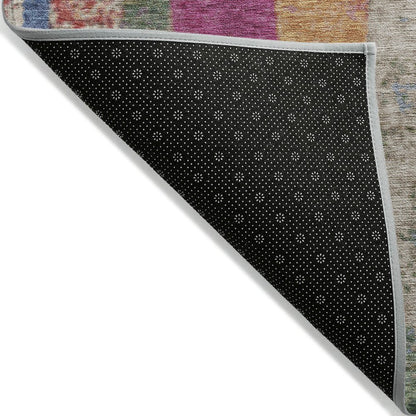 Machine Washable Indoor/Outdoor Chantille Putty 2'6" x 3'10" Rug