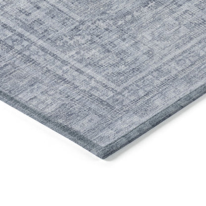 Machine Washable Indoor/Outdoor Chantille Sky 2'6" x 3'10" Rug
