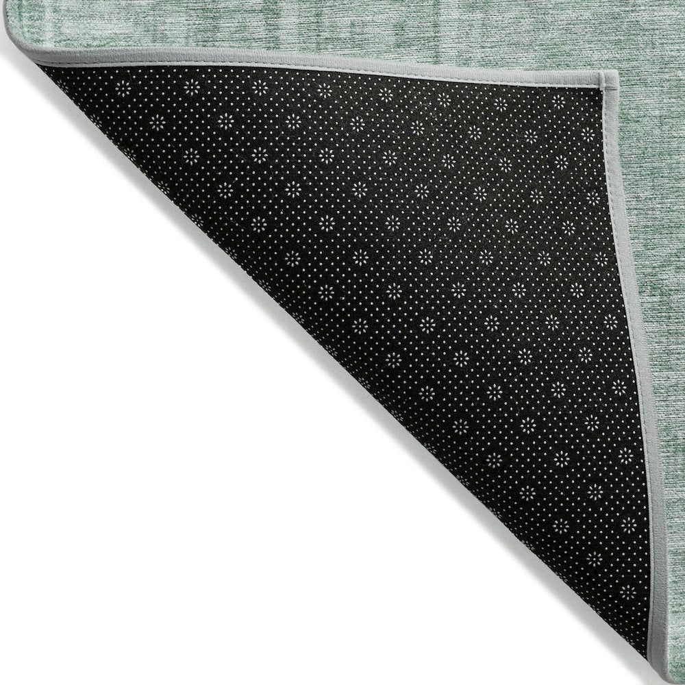 Machine Washable Indoor/Outdoor Chantille Teal 2'6" x 3'10" Rug